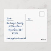 Snellere Briefkaart met foto (Achterkant)