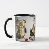 Snellere  Bunnies die Snoep-eieren bekijken, ZSSG Mok (Links)