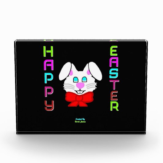 Snellere Bunny Horizontal Photo Block Fotoblokken (Voorkant)