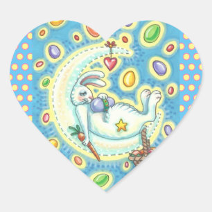 SNELLERE BUNNY JELLY BEAN DREAMS MOON STICKER