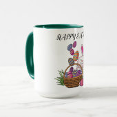 Snellere combinatie met twee toned mok. Mok (Voorkant links)