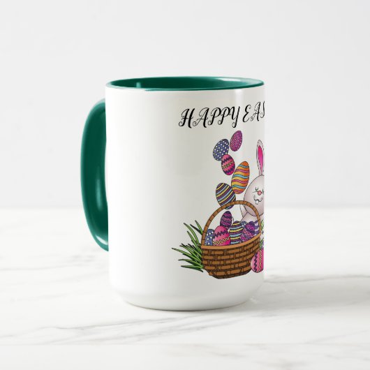 Snellere combinatie met twee toned mok. Mok (Voorkant links)