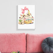 Snellere dagelijkse keuken over versleten Canvas a Afdruk (Insitu (Woonkamer))