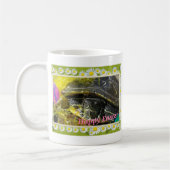 Snellere digitale art met een snellere rand koffiemok (Links)