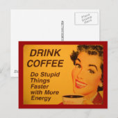 Snellere dingen doen briefkaart (Voorkant / Achterkant)