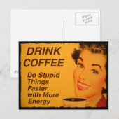 Snellere dingen doen briefkaart (Voorkant / Achterkant)