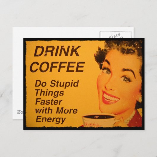 Snellere dingen doen briefkaart (Voorkant / Achterkant)