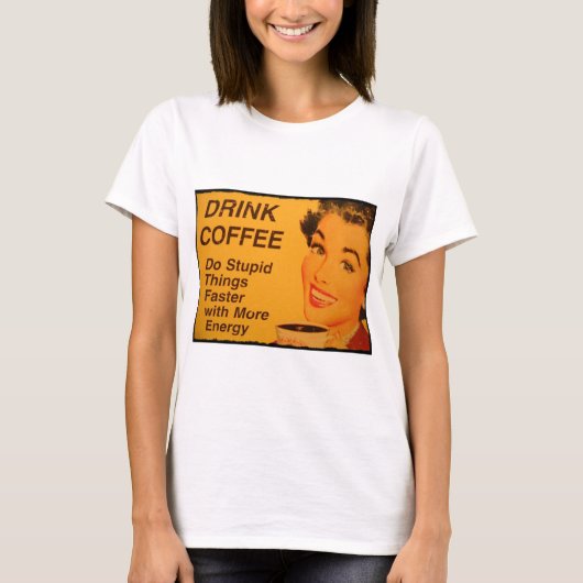 Snellere dingen doen t-shirt (Voorkant)