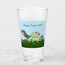 Snellere Drink bril Bunny Wheelbarrow van eieren Glas