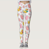 Snellere eenden en eieren leggings (Voorkant)