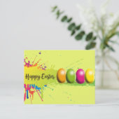 Snellere-egenerkleuren Feestdagenkaart (Staand voorkant)