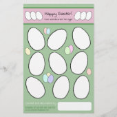 Snellere ei-kleurstof Pagina-decorcering (Voorkant)