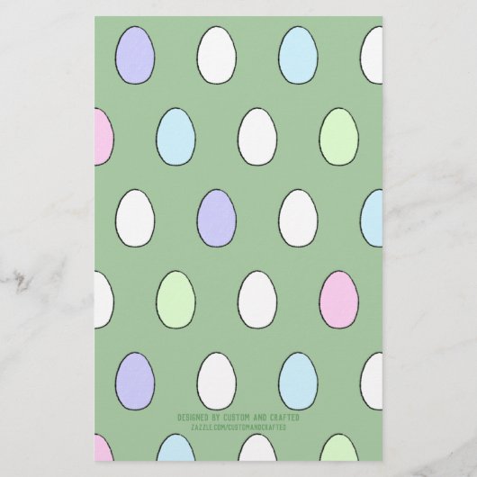 Snellere ei-kleurstof Pagina-decorcering (Achterkant)