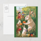 Snellere flaun feestdagenkaart (Voorkant / Achterkant)