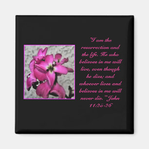 Snellere florale bijbel quote magneet