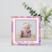 Snellere fotokaart, afdrukbaar en downloadbaar feestdagenkaart (Staand voorkant)