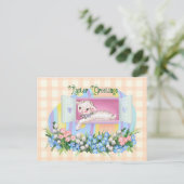 Snellere geïnspireerde lamp in eieren briefkaart (Staand voorkant)