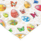 Snellere gekleurde eieren tafelkleed (Gekanteld)