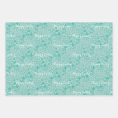 Snellere geleidepapier — flatplaat set van 3 inpakpapier vel (Voorkant 2)