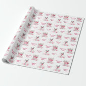 Snellere gepersonaliseerde wrapppapier cadeaupapier (Uitgerold)