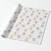 Snellere gnomen paaspapier cadeaupapier (Uitgerold)