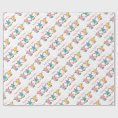 Snellere gnomen-pakpapier cadeaupapier (Vlak)