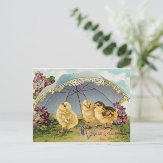 Snellere groeten briefkaart (Staand voorkant)