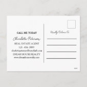 Snellere handel in onroerend goed feestdagenkaart (Achterkant)