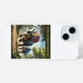 Snellere Herbivoor Case-Mate iPhone Case (Achterkant (horizontaal))