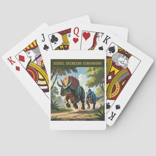 Snellere Herbivoor Pokerkaarten (Achterkant)