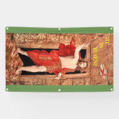 Snellere herrijzingsbanner spandoek (Horizontaal)