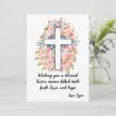 Snellere Kaart met  bericht (Staand voorkant)