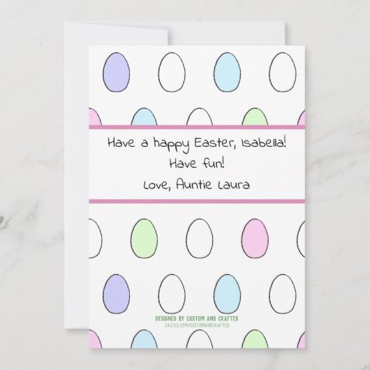 Snellere Kaart paasoerverfactiviteit (Achterkant)