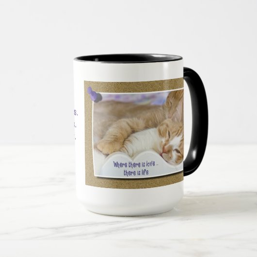 Snellere Katten Mok (Voorkant rechts)