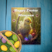 Snellere keuze met eiermandje op maat legpuzzel