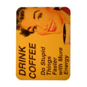 Snellere koffie voor stommere dingen magneet (Verticaal)