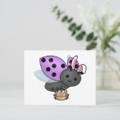 Snellere Ladybug Briefkaart (Staand voorkant)