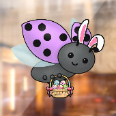 Snellere Ladybug Raamsticker (Vel 2)