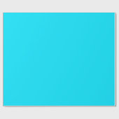 Snellere levendige koraalaquablauw cadeaupapier (Vlak)