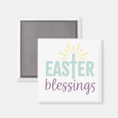 Snellere magneet "paasmakerij" kruiswoordkunst (Voorkant / Achterkant)