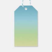 Snellere mandje en Baby klok Cadeaulabel (Achterkant)