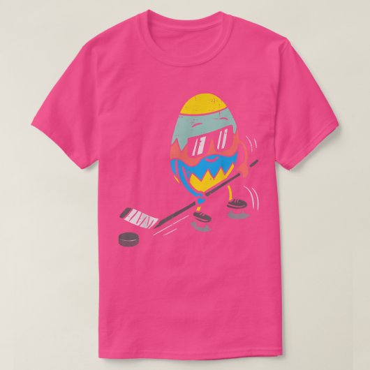 Snellere Mannen voor het afspelen van IJshockey T-shirt (Design voorkant)