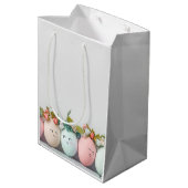 Snellere middelgrote Gift Bag Medium Cadeauzakje (Achterkant Gekanteld)