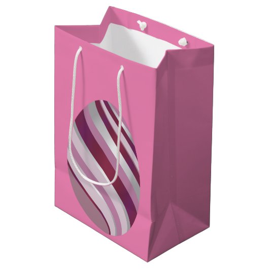 Snellere middelgrote Gift Bag Medium Cadeauzakje (Voorkant Gekanteld)