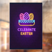 Snellere Neon Label Window Cling Raamsticker (Vel 2)