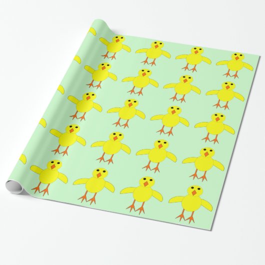 Snellere paasbakpapier cadeaupapier (Uitgerold)