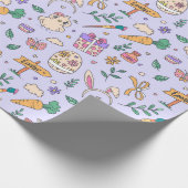 Snellere paaspakketpapier cadeaupapier (Hoek)