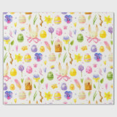 Snellere paaspakketpapier cadeaupapier (Vlak)