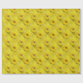 Snellere paaspapier met deffodilcadeau cadeaupapier (Vlak)