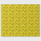 Snellere paaspapier met deffodilcadeau cadeaupapier (Vlak)